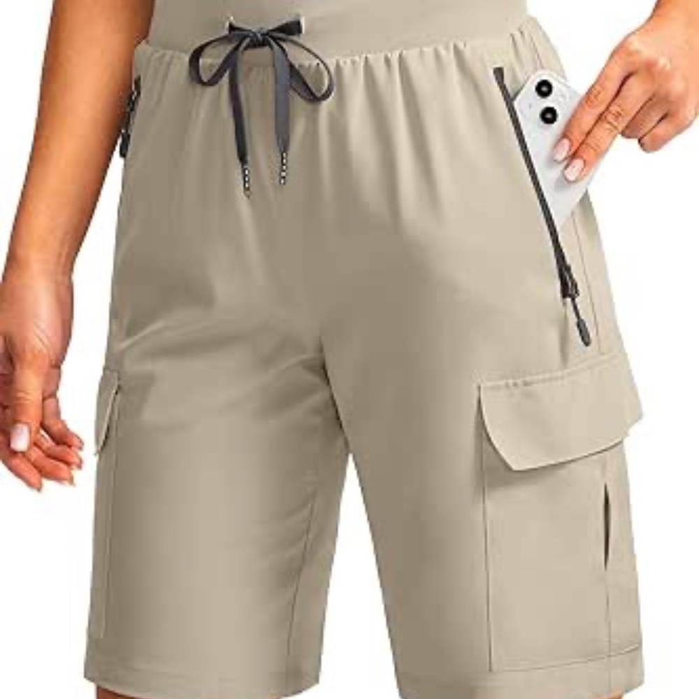 9" Hiking Cargo Shorts 5 pockets Quick Dry Material